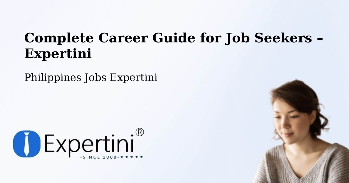 Career Guide for Job Seekers – Manila - Manila, Philippines Jobs Expertini