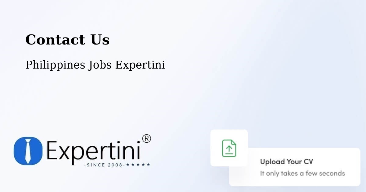 Contact Expertini – Manila - Philippines Jobs Expertini