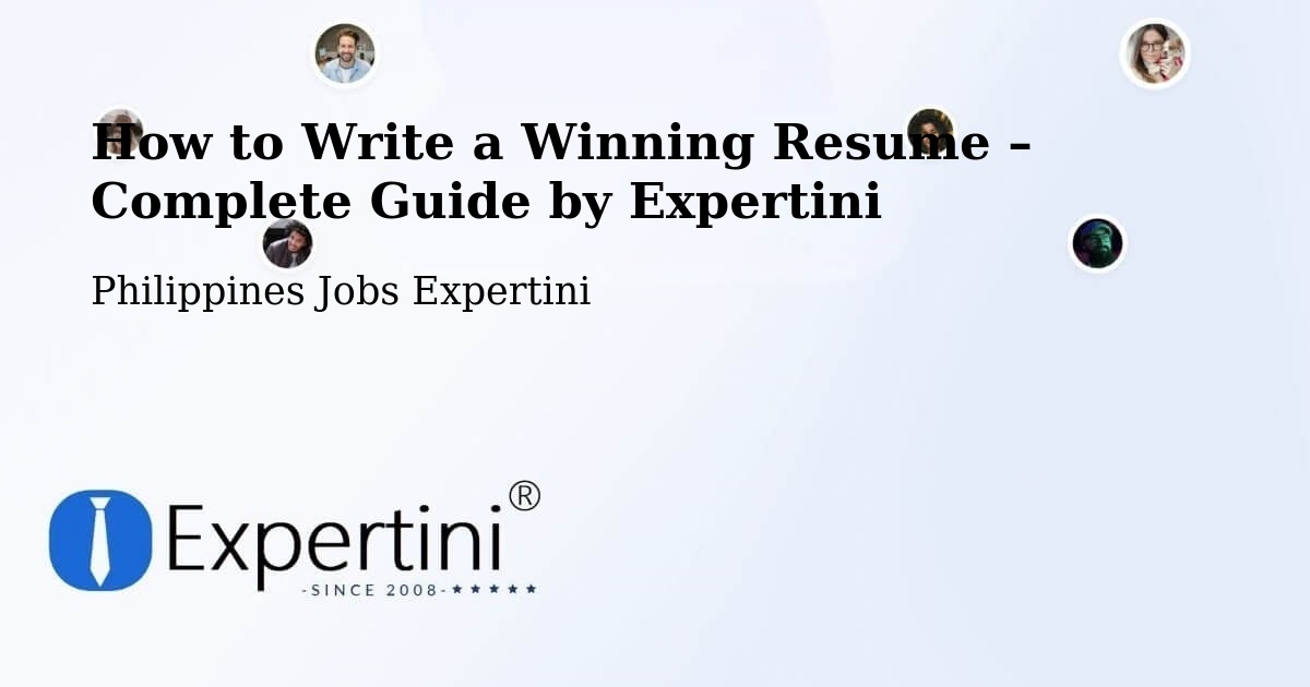 Resume Writing Guide for Job Seekers – Manila - Manila, Philippines Jobs Expertini