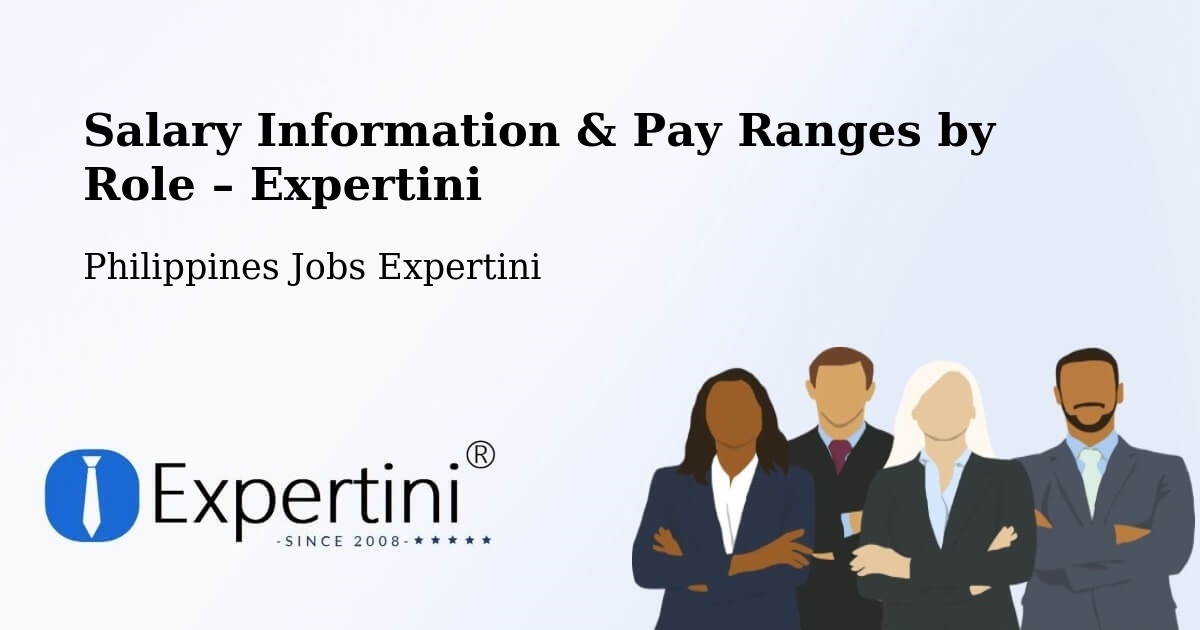 Salary Information & Pay Ranges – Manila - Manila, Philippines Jobs Expertini